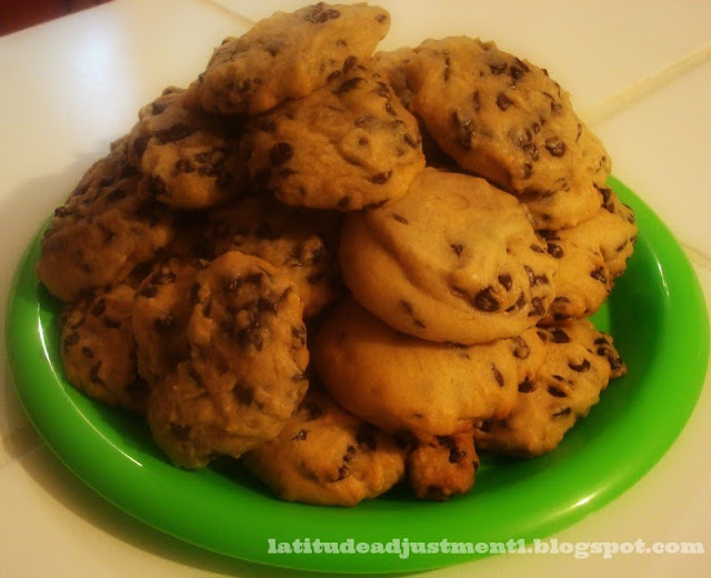 Latitude Adjustment Chocolate Chip Cookies (a basic but delicious