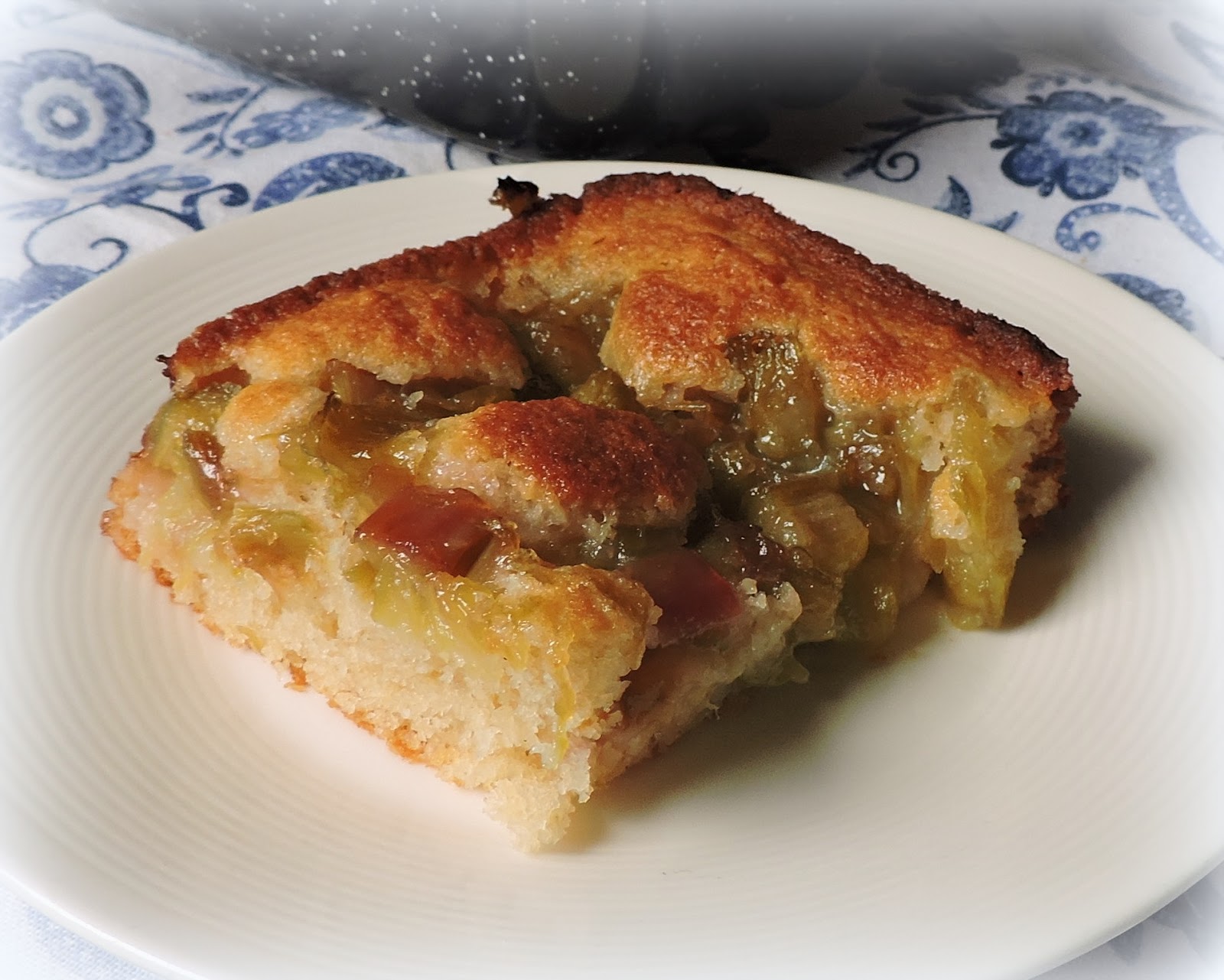 Rhubarb Pudding Cake The English Kitchen