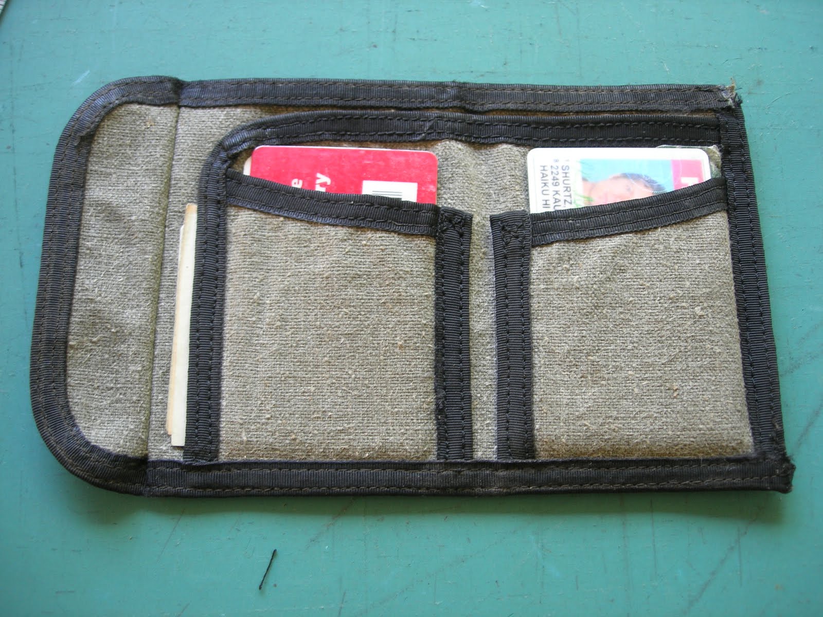 Russell's Shirts Canvas Wallet