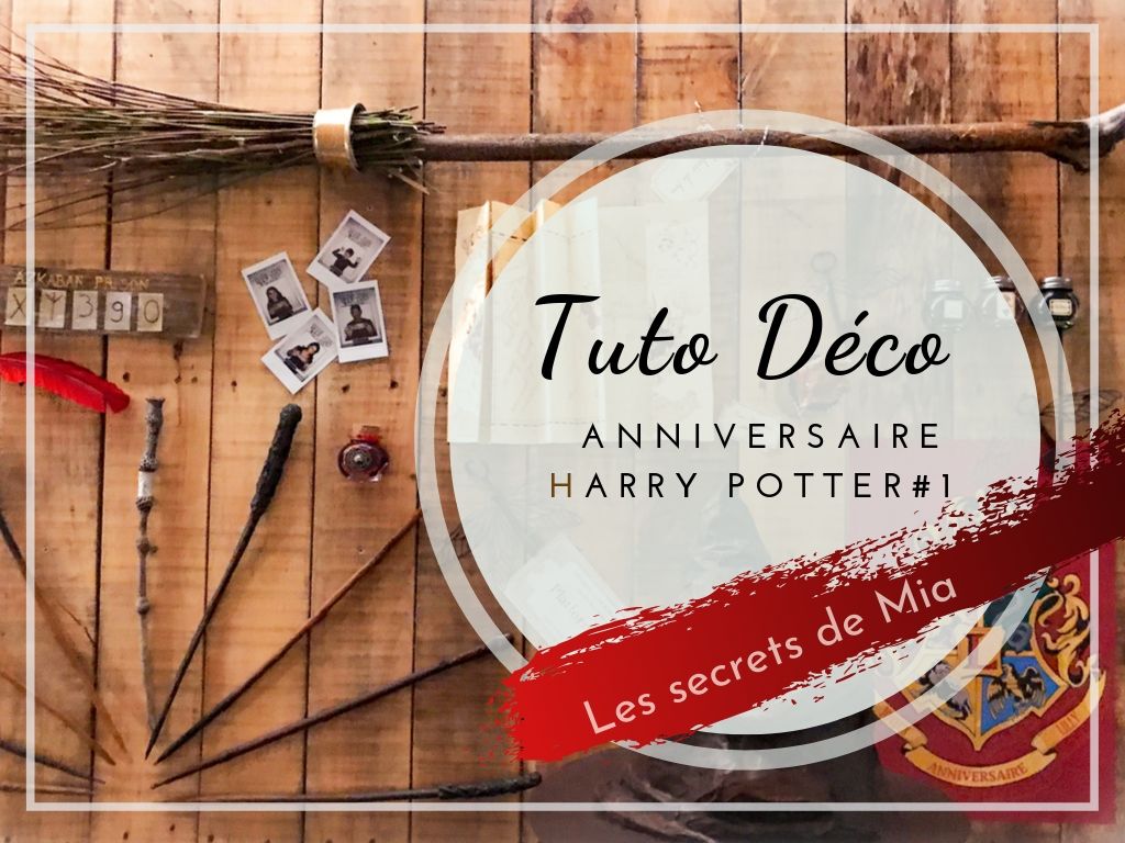 Anniversaire Harry Potter, décorations imprimables, idées de jeux