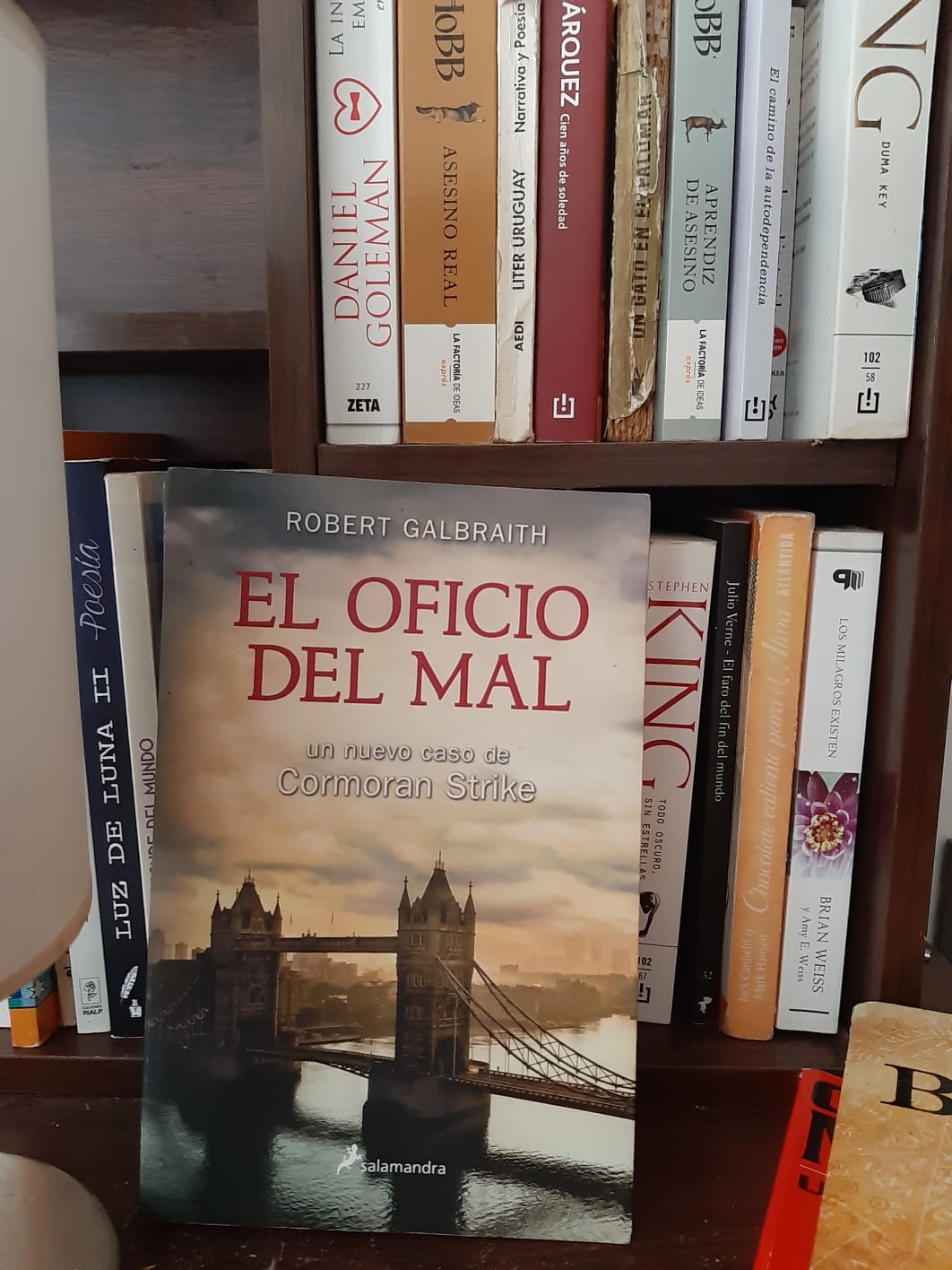 El oficio del mal, de Robert Galbraith