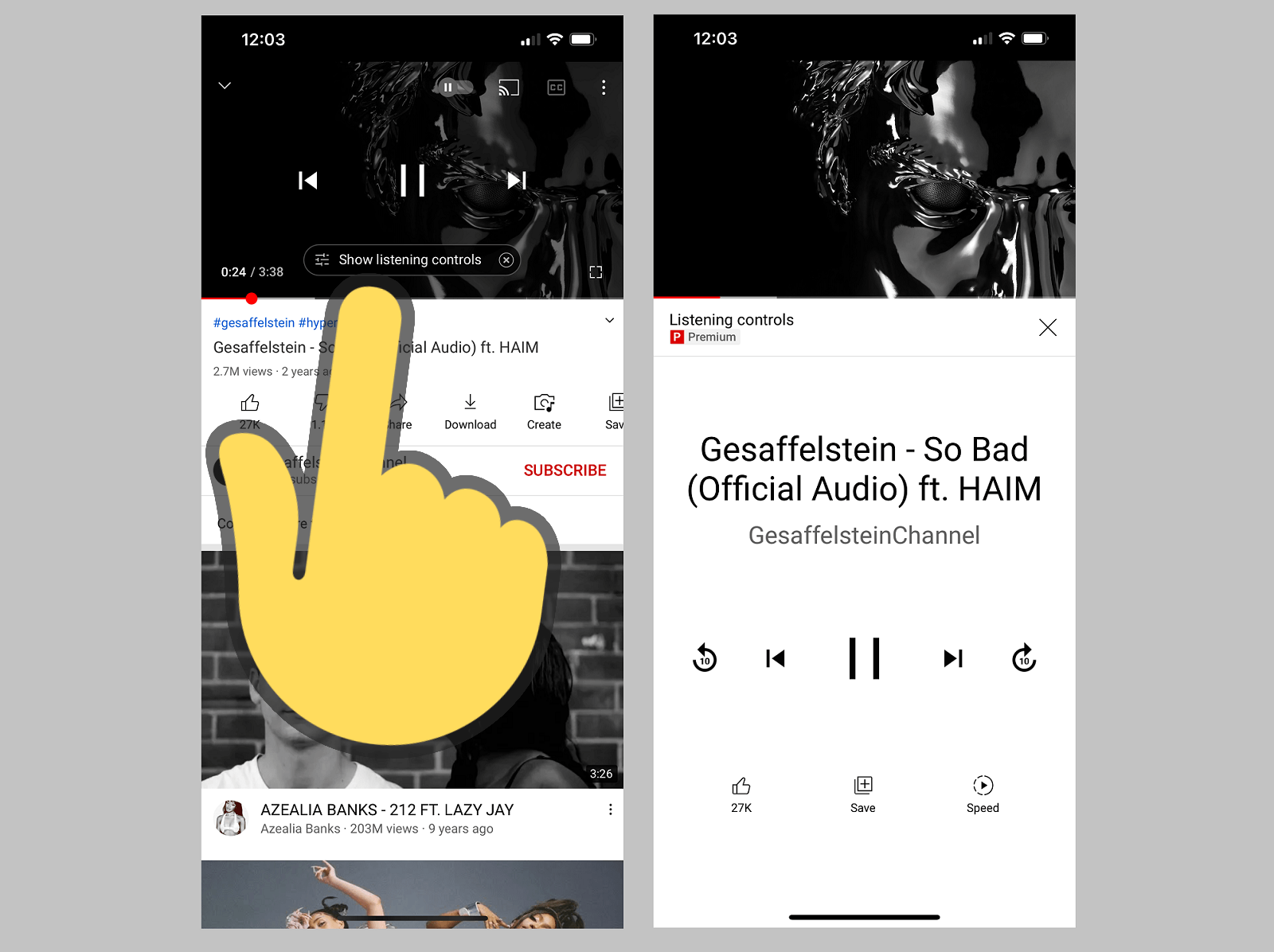 YouTube Is Bringing “Listening Controls” Features to Their Main App for