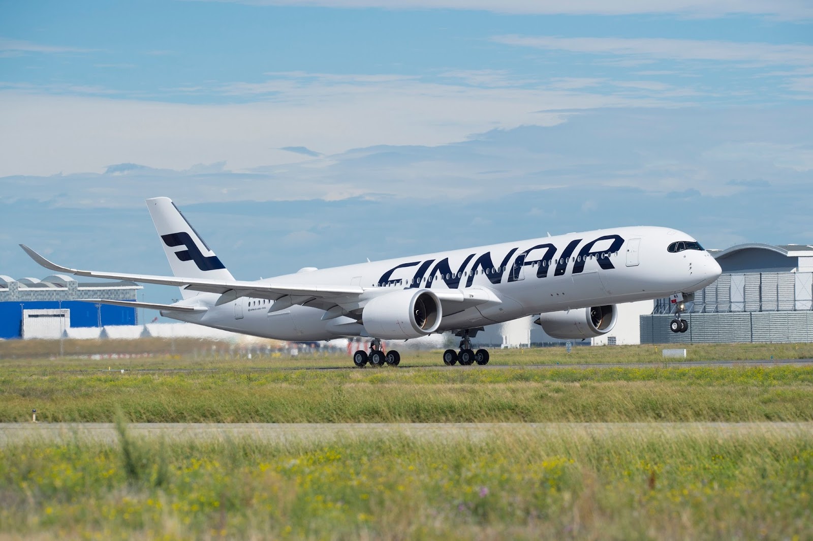 Finnair A350 While On First Flight In Toulouse Aircraft Wallpaper Flying Magazine