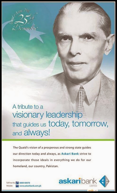 Tribute to Quaid e Azam Muhammad Ali Jinnah.