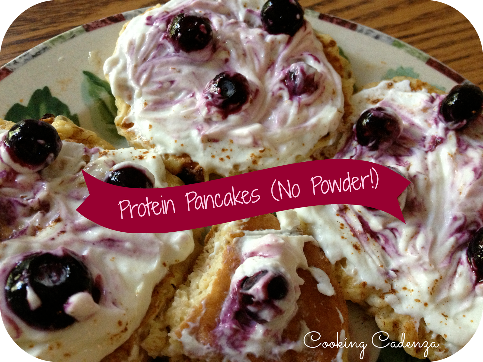 Cooking Cadenza ♫ Protein Pancakes (No Powder Necessary)