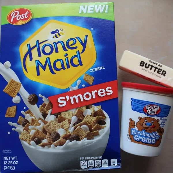 Ingredients needed for S'mores Bars Summertime Treat Recipe