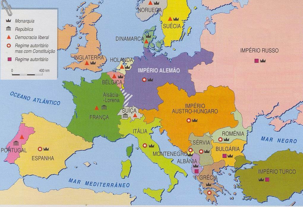 Mapa Politico De Europa 1914 Mapa Politico De Europa 1914