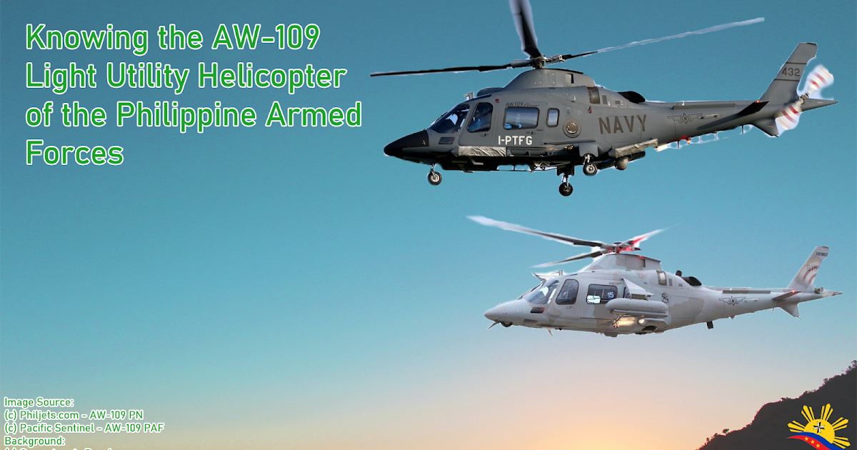 Knowing the AW109 Light Utility Helicopter of the Philippine Navy and