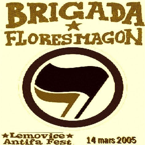 BRIGADA FLORES MAGON concert Lemovice antifa fest 14.03.2005