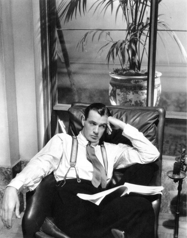 Photos of Gary Cooper During the 1930s and the 1940s ~ Vintage Everyday