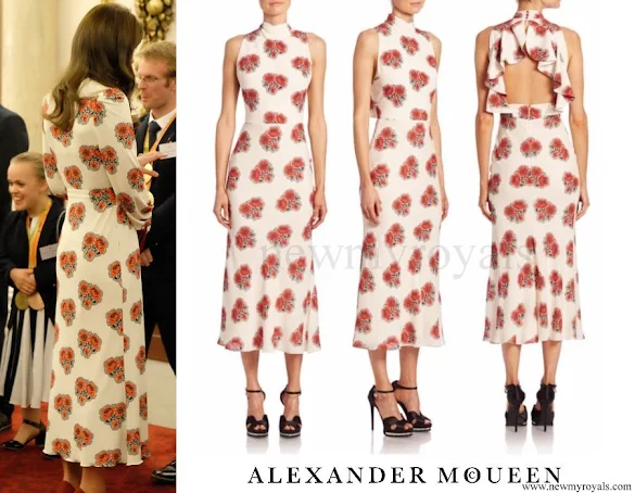 Kate Middleton wore Alexander McQueen Resort 2017 Collection