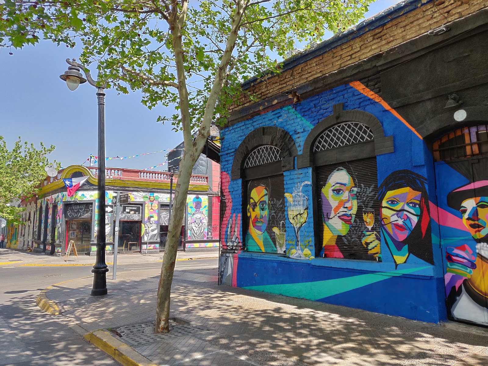 Santiago de Chile and it's murals