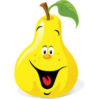 cartoon pear happy pfp