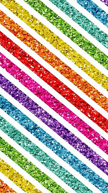 iPhone Wallpapers: Rainbow Glitter iPhone Wallpaper