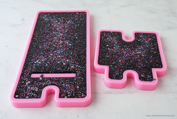 Resin in Silicone Mold
