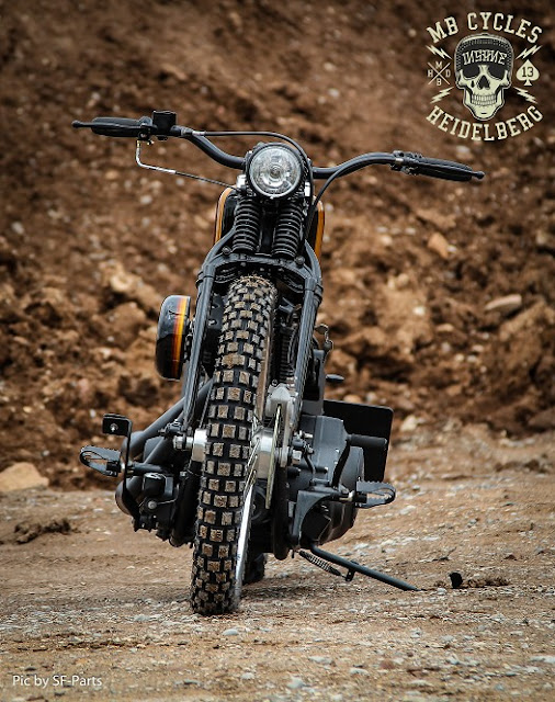 Harley Davidson By MB Cycles Hell Kustom