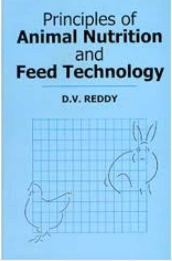Book S Of Animal Nutrition By D V Reddy