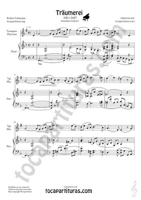 Trompeta y Fliscorno Partitura de Sheet Music for Trumpet and Flugelhorn Music Scores PDF/MIDI de Trompeta