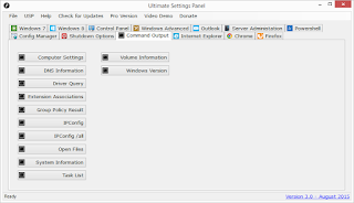 Ultimate Settings Panel - Version 3.0 Released 10