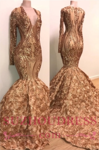 beautiful gold gowns