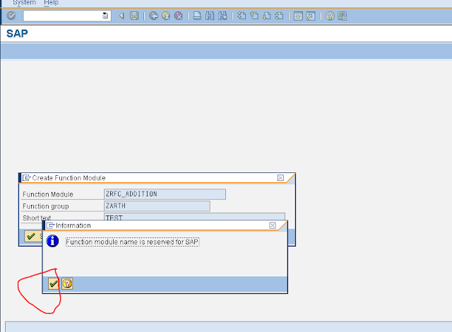 SAP TECH: Creation and Calling an RFC function module from one system ...