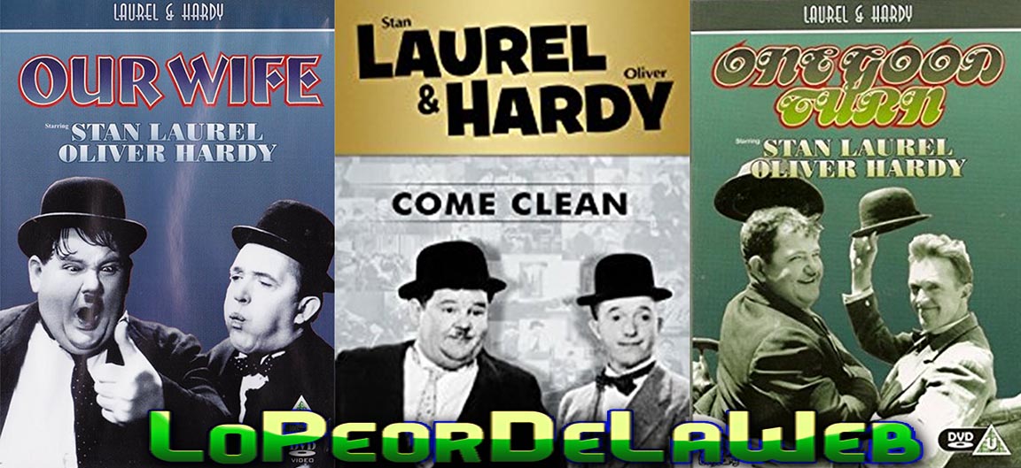 Laurel & Hardy - Tres cortos de 1931 (Dual Subtitulado)