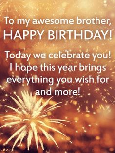 happy birthday brother images