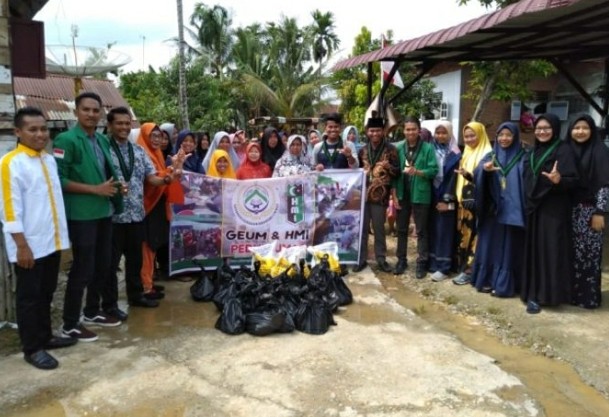GEUM Dan HMI Santuni Korban Banjir di Langsa November 13, 2019