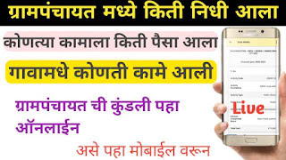 Gram panchayat Yojana online gram panchayat scheme online.शासनातर्फे ग्रामपंचायतीसाठी मिळणारा निधी व योजना