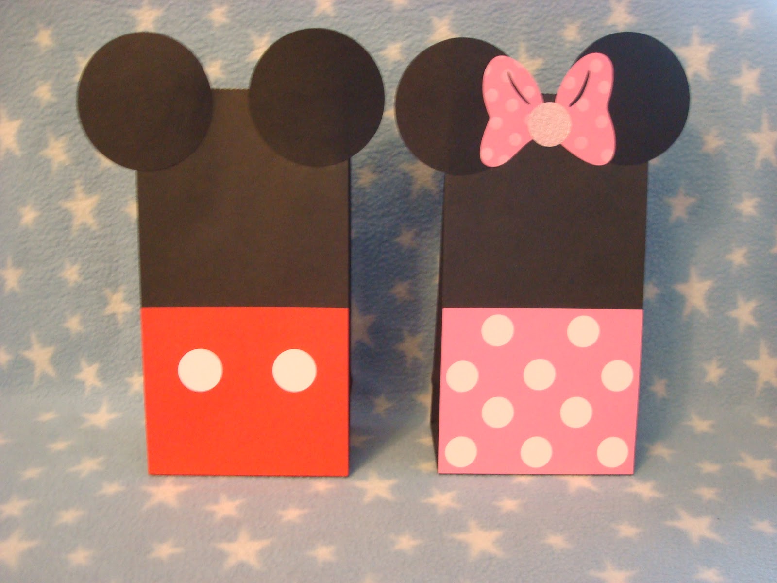Creative Trendz Design Minnie Mouse Party DIY (loot bags)