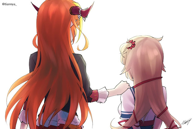 Coco and Haato Coco and Haato