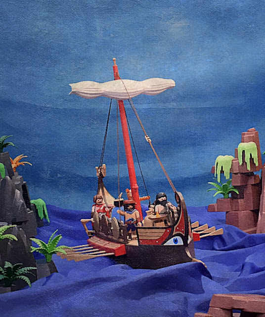 PLAYMOBIL ODYSSEY SCYLLA AND CARIBDIS DIORAMA