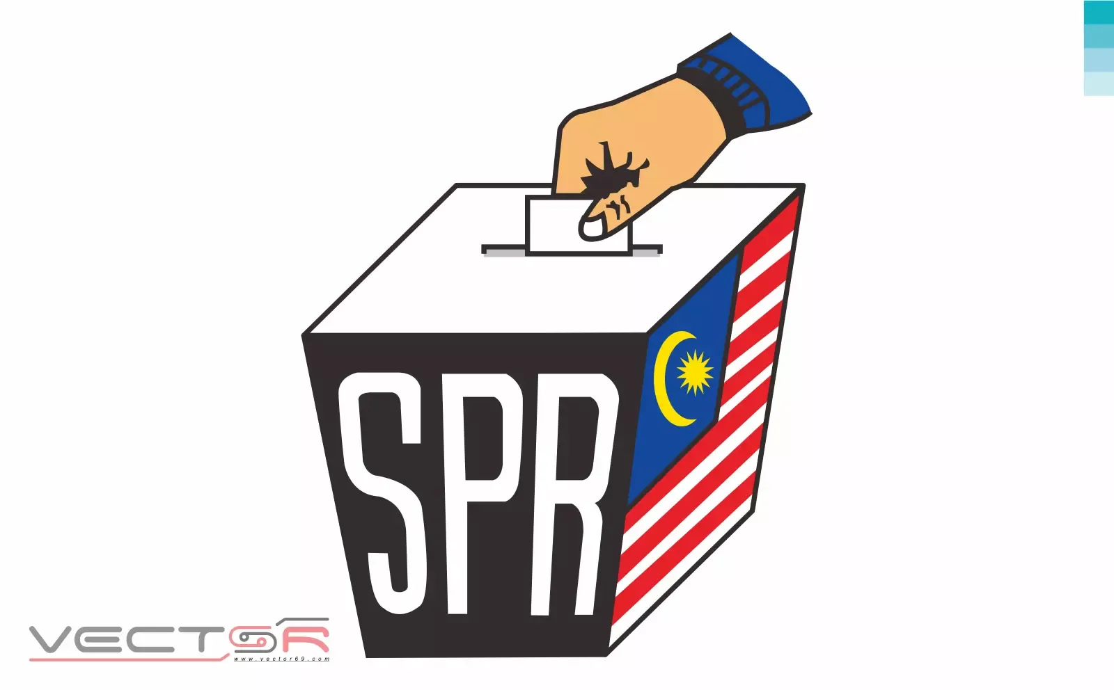 Suruhanjaya Pilihan Raya (SPR) Malaysia Logo - Download Vector File SVG (Scalable Vector Graphics)