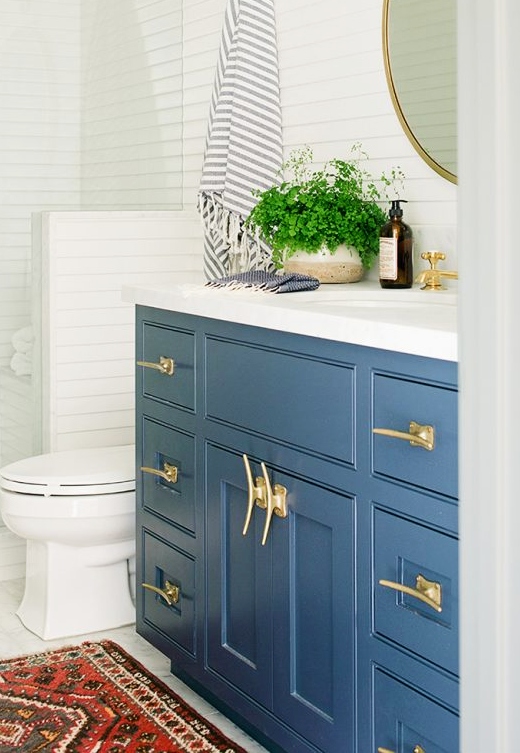 Blue Bathroom Ideas With A Coastal Beach Ocean Vibe - Bathroom Ideas With Blue Blue Bathroom Ideas With A Coastal Beach Ocean Vibe - Bathroom Ideas With Blue