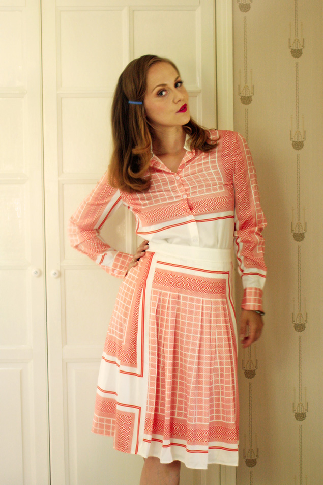 Patterned Silk Blouse Patterned Silk Blouse