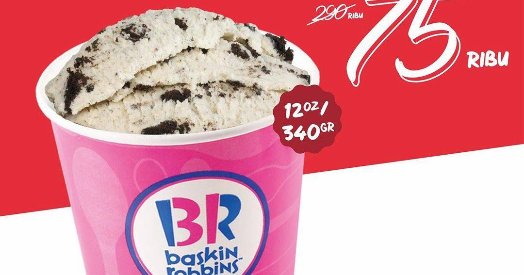 Promo Baskin Robbins Fresh Pack Pint Rp 75.000 Periode 2131 Agustus