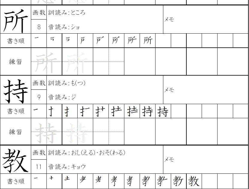 WDLJ Why don't you learn Japanese? (´・ω・): Kanji Practice Sheets Download.