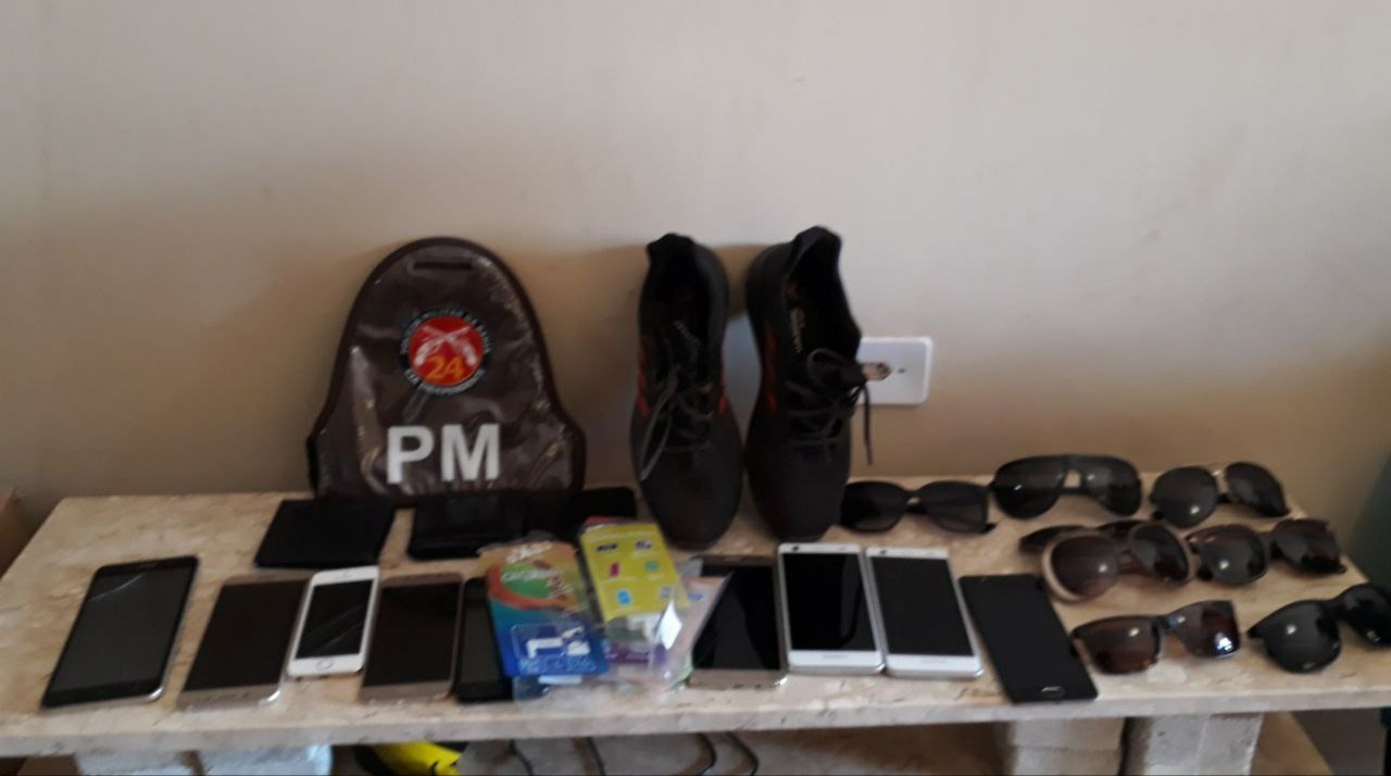 24ª CIPM recupera produtos furtados de loja em Ourolândia