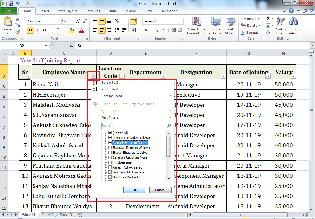 Compare two columns in excel different sheets | The Big Savers