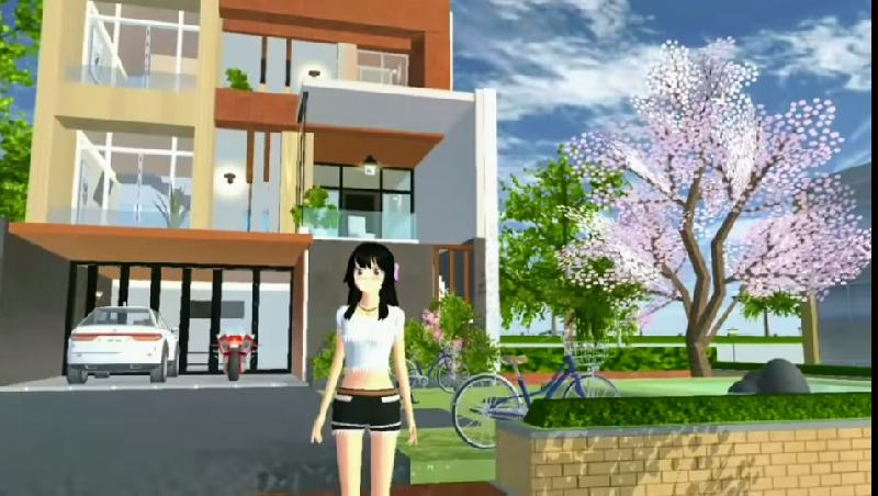 Cara Membuat Rumah Mewah Lantai 4  Sakura School Simulator Cara Membuat Rumah Mewah Lantai 4  Sakura School Simulator