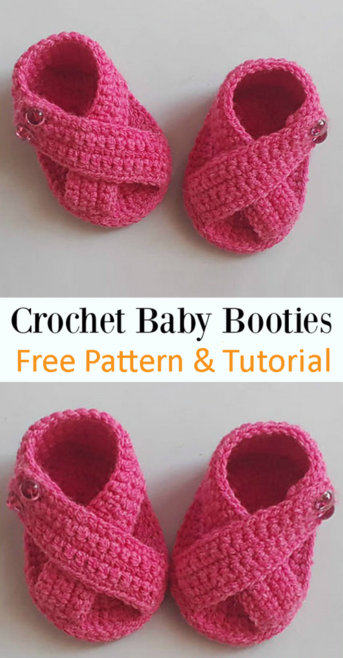Super Fast Baby Shoes - Free Pattern & Tutorial