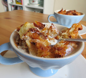 Chocolate Box Bread Pudding for two