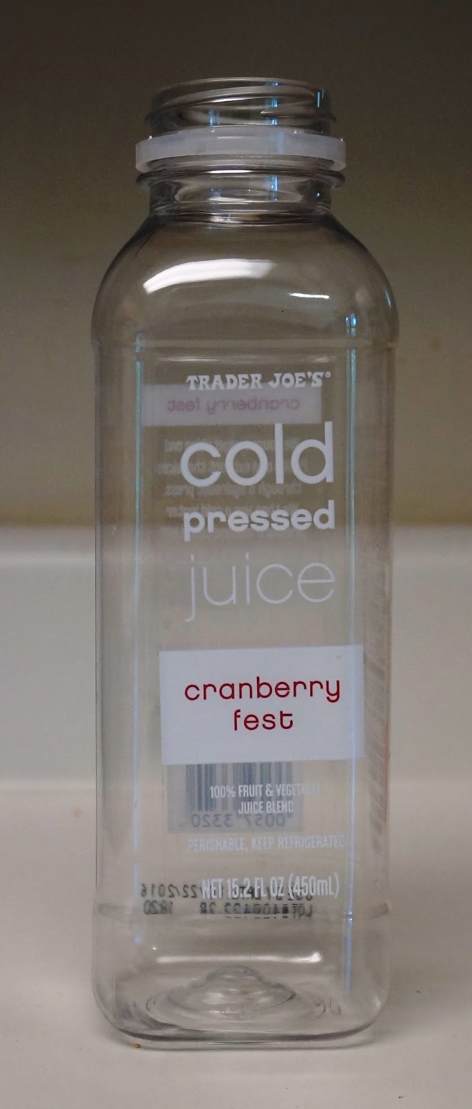 Exploring Trader Joe's Trader Joe's Cold Pressed JuiceCranberry Fest