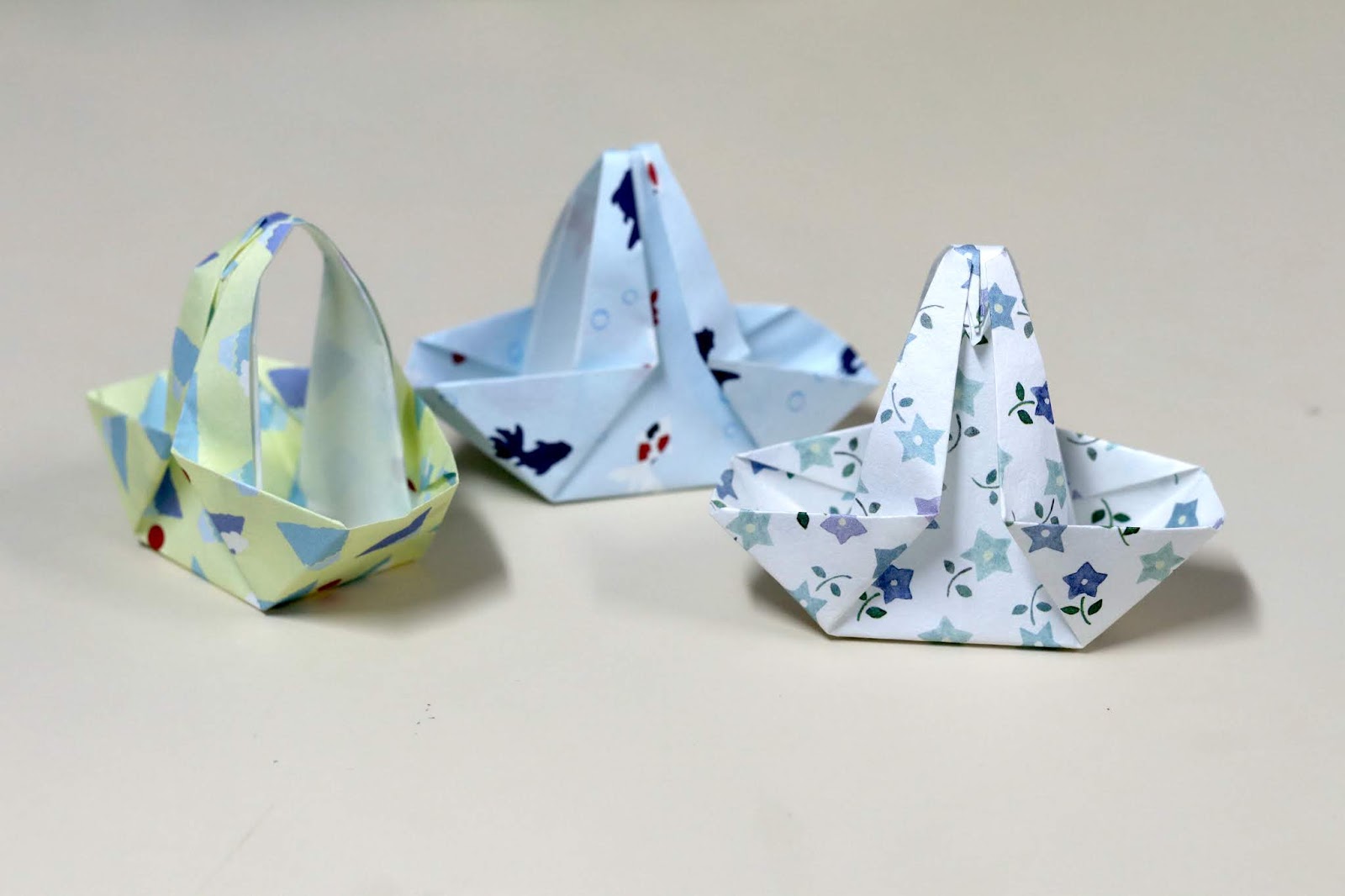 Tutorial 128 Origami Basket The Idea King