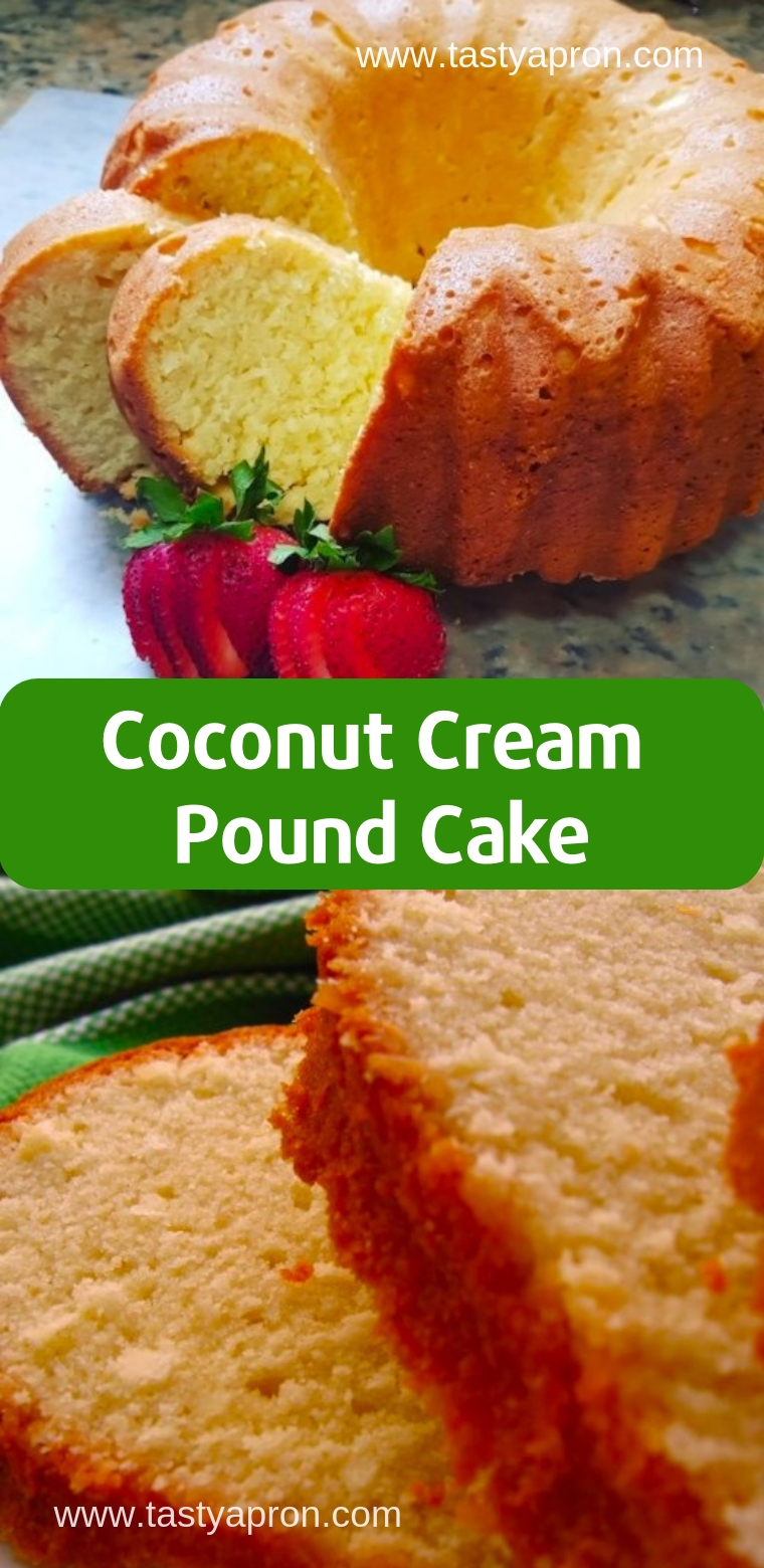 Coconut Cream Pound Cake Recipe Joki's Kitchen