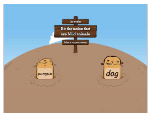 4th February. ENGLISH Animals on the move. Games with Wordwall