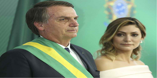 The first lady after the president of Brazil also contracted the corona virus