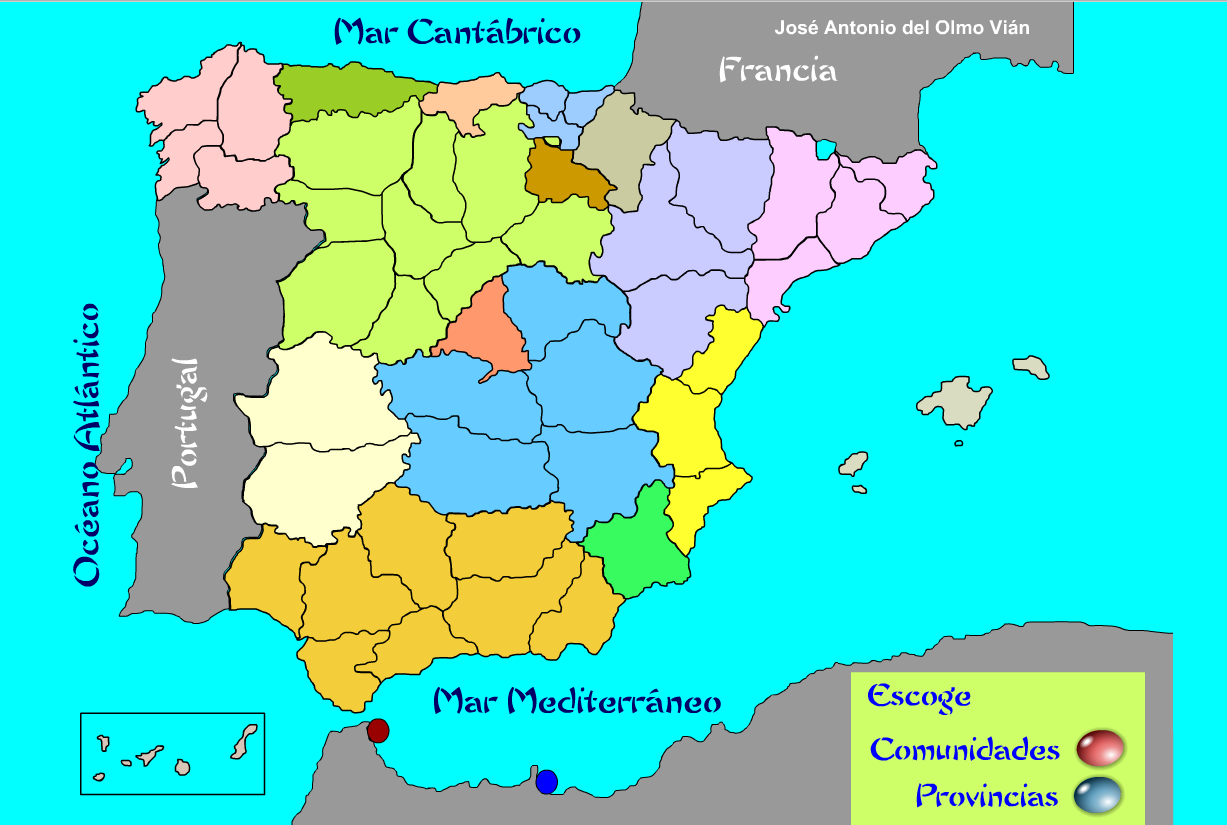 LA MINA. 4º de PRIMARIA: COMUNIDADES AUTÓNOMAS DE ESPAÑA (4)