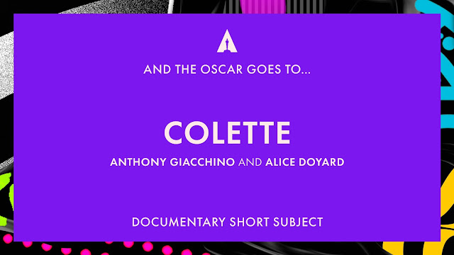 فيلم "Colette" يحصد جائزة #الأوسكار كأفضل فيلم وثائقي قصير