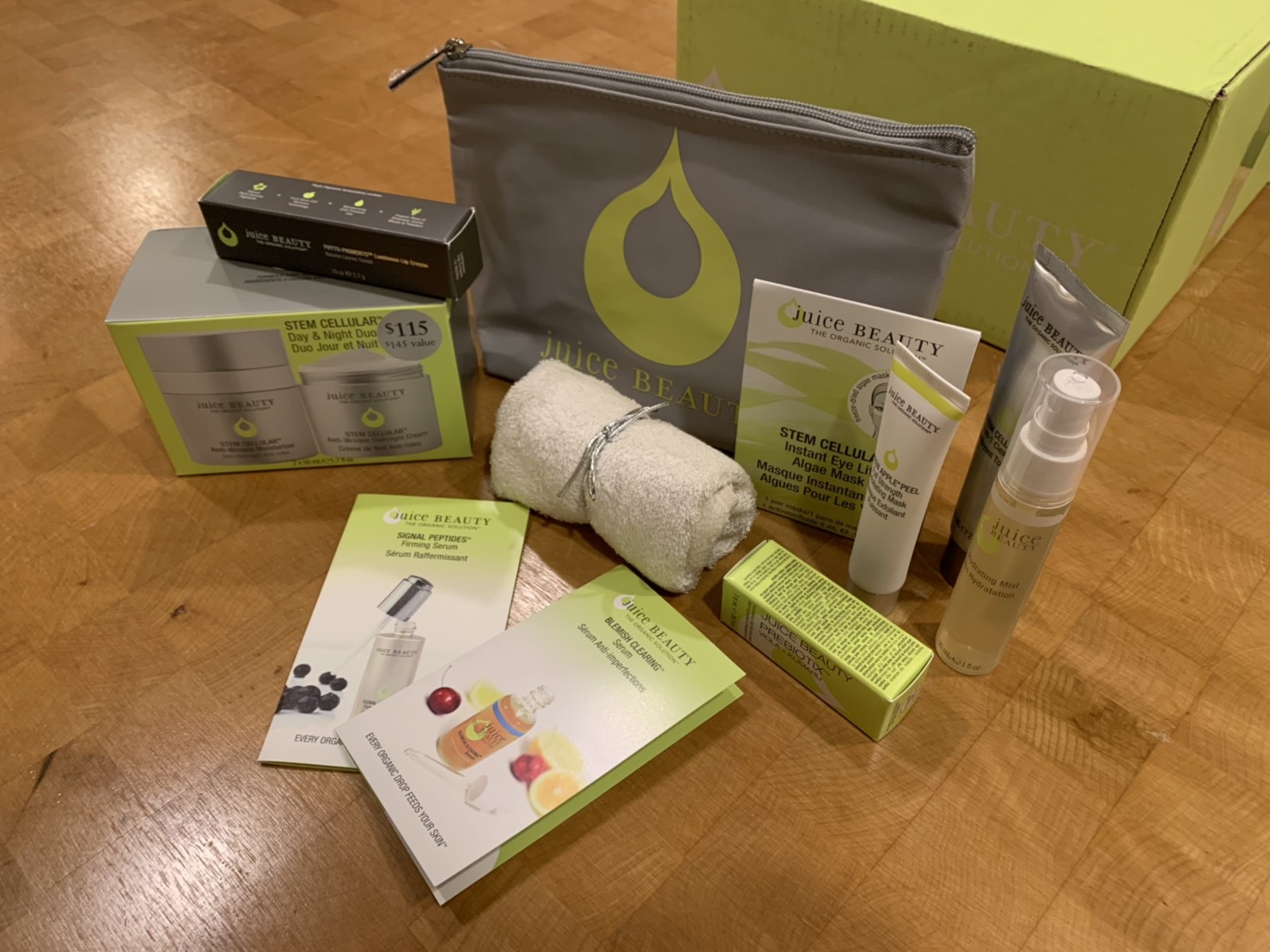 Juice Beauty でトラベルサイズのおまけいっぱいママのマイレージ・マイライフ＠SoCal